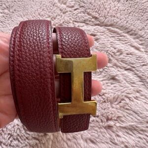 Hermes Reversible Constance Belt